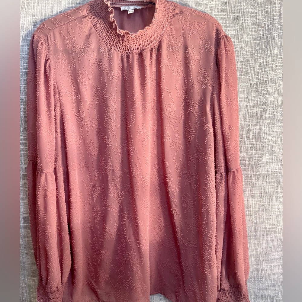 Darling Rose Pink Victorian Style Blouse